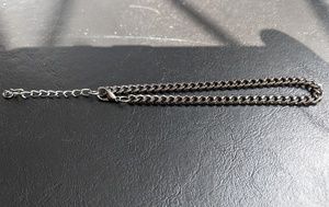 Designer Black Metal Bracelet